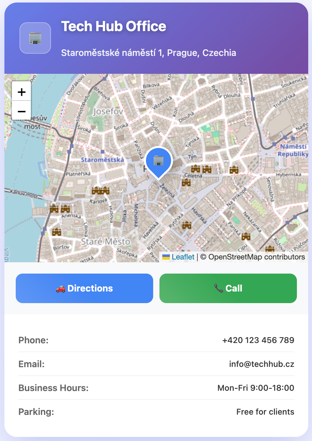 🗺️ Maps Widget EN